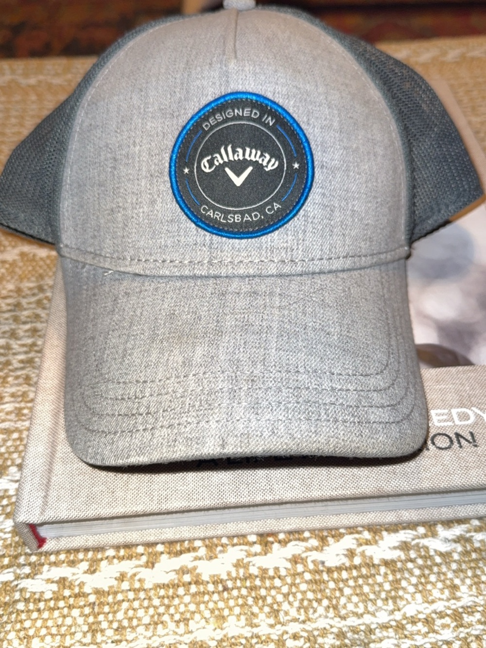 Callaway Black and Gray Golf Trucker Hat